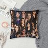 Jenna Ortega Photo Collage Pillowcase Polyester Linen Velvet Creative Zip Decor Pillow Case Home Cushion Cover
