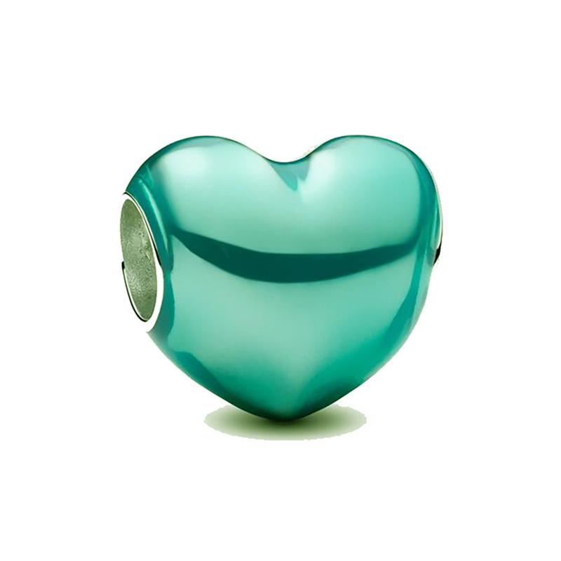 New Copper Black Green Blue Warm Love Charm Fit Diy Beads Fitfor Original Bracelets Necklaces Women'S Jewelry Accessories