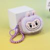 Plush Animal Keychain Coin Purse With Cartoon Design For Kids And Teens