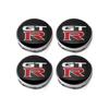 4Pcs 56mm 60mm ABS Car Wheel Center Hub Cap Badge Sticker GTR Logo Emblem For Nissan X-Trail Xterra Sunny Qashqai Accessories