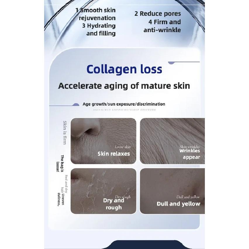Collagen Peptide Anti-Wrinkle Skincare Set - Firming, Lifting Hydrating Face Kit for All Skin Types Beauty care product