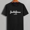 Jack & Jones London Logo Print T-Shirt,Lightweight T-Shirt Breathable Cool, Comfortable Wear