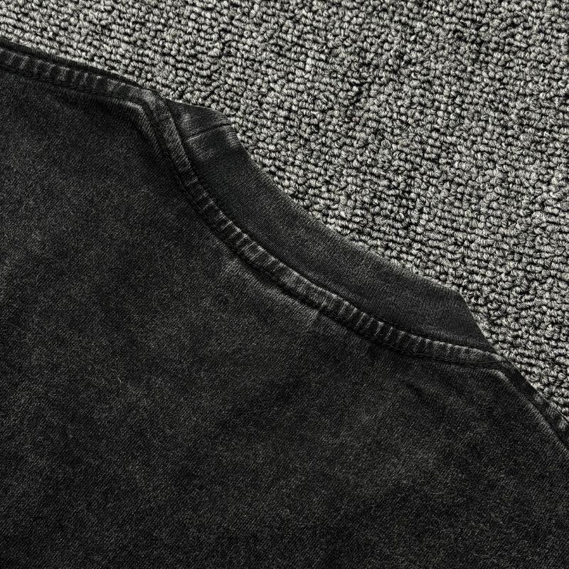 Washed Vintage Anime Hellsing Abraham Van Helsing Vampire Alucard Double Sided T-shirts Men's 90s Manga T Shirts