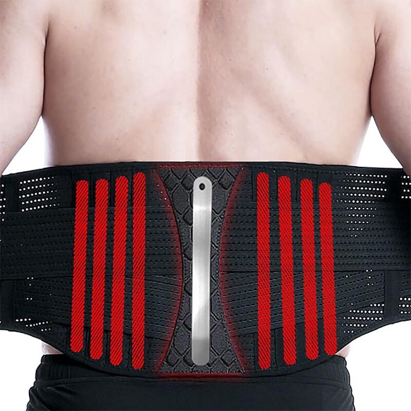 Регулируемый спортивный пояс-корсет для поддержки поясницы