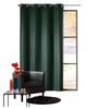 Rideau a oeillets occultant 140 x 240 cm Mezzo vert