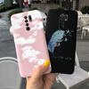 For Xiaomi Redmi 9 Case Cover For Redmi 9T Redmi9 Prime Phone Case Cute Astronaut Painted Soft Back Funda For Redmi 9C NFC Coque