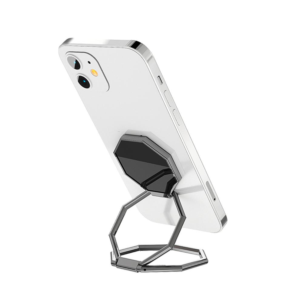 360 Rotation Metal Desktop Phone Holder Foldable Ring Buckle Retractable