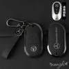 AQ132Car Key Case Cover For Mercedes Benz 2022 C S Class W206 W223 S350 C260 C300 S400 S450 S500 Keychain Protect Auto Accessories