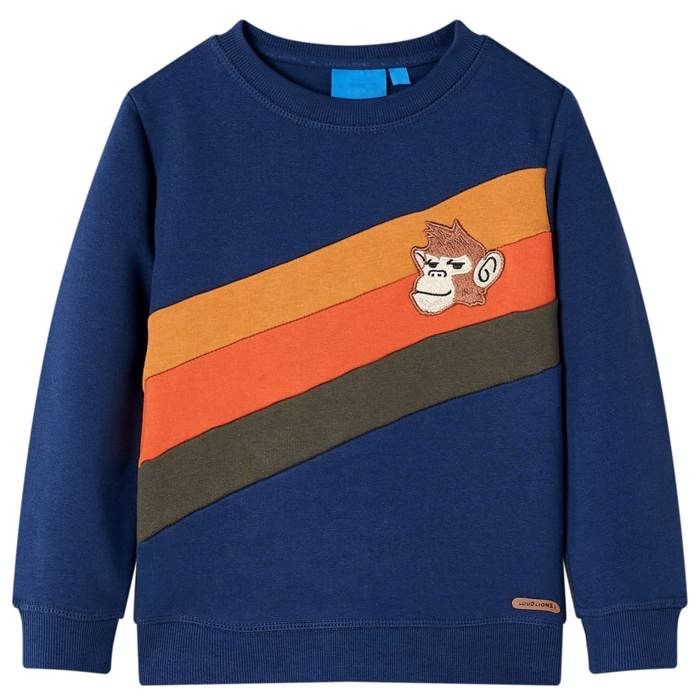 Sweatshirt pour enfants bleu marine 92/104/116/128/140