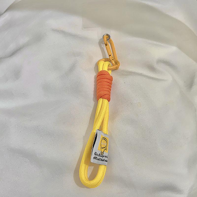 

Короткий шнурок для мобильного телефона с цветовым сочетанием может быть портативным, не допускающим высвобождения, подвесным запястным кулоном, подвесным украшением