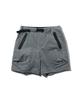 Welteoigseupelimeonteu Wsp004_Light Reflection Rip Stop Half Pants_Silver