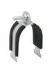Galvanized P-Type Rubber Hose Clamp with Thickened C-Type and Steel Pipe Clamp Fixing Buckle