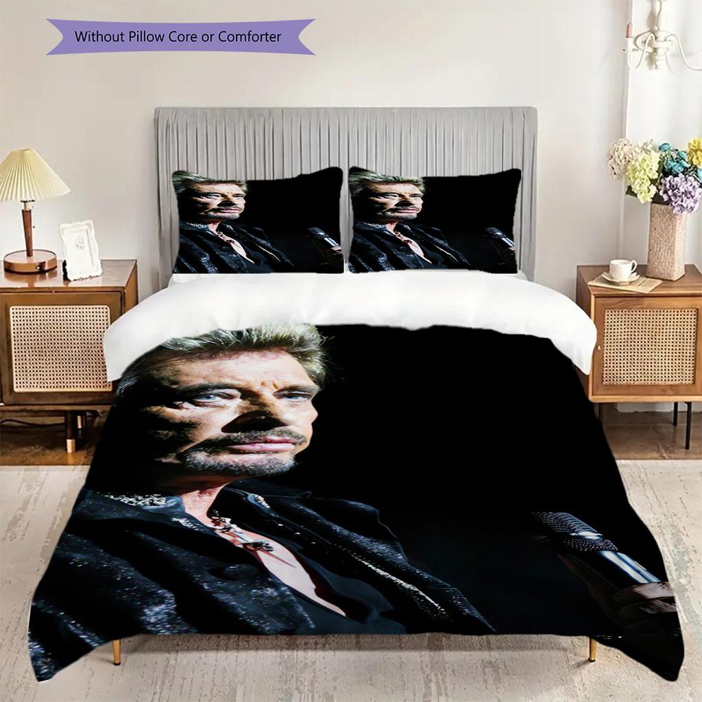 Cowboy Spirit Bedding (1 * duvet cover + 2 * pillowcase, without core) 2D Flat Duvet cover and pillowcase Bedding set Soft and comfortable