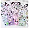 Kawaii 3D Puffy Panda Daily Life Stickers Scrapbooking Diy Journal Stationery Sticker Cute Deco Aesthetic Art Supplies