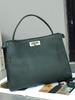 Genuine Leather Women's Large Capacity Tote - First Layer Cowhide Crossbody for Business and Commuting