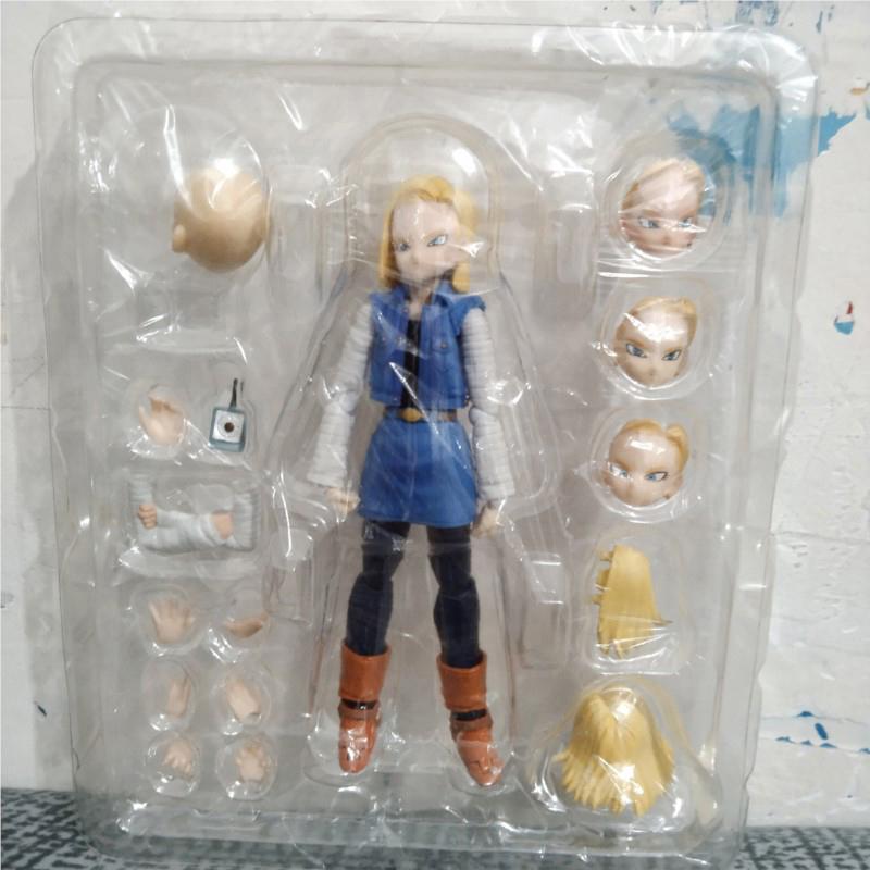 

SHFiguarts Dragon Ball Z Android No.18 Android No.17 Action Figure Toys SHF Collectible Anime Model Doll Birthday Gifts