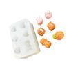 Multiple Use 6 Cavity Silicone Mould Resin Art Tools Capybara Hippo Miniature Decoration Craft Projects