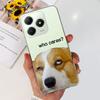 Couple Love Heart Back Case For Realme Narzo N61 N63 Realme C63 C61 Transparent Soft TPU Slim Silicone Phone Cover Fashion Capas