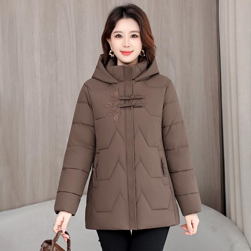 Winter new fashion hooded down cotton clothes women's thickened and versatile small warm cotton-padded jacket