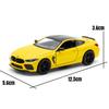 Toy Car Model 1/38 BMW M8 Competition Coupe Sedan Alloy Diecast Miniature Vehicle Collection Gift for Children Boy