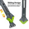 5 In 1 Silicone Sealants Remover Scraper Smooth Caulk Finisher Tools Grout Kit Seam Repair Removal Hand Tool Set Accessories