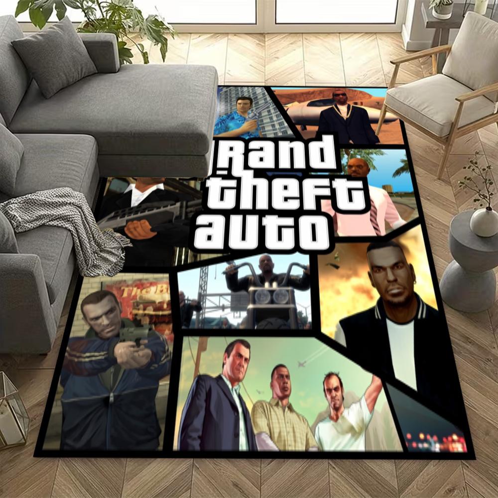 Grand Theft Auto Most Area Rug Perfect For Dining Room Foyer Kitchen Decorate Room Antislip Rug Decorate Offices Wedding Party Gift