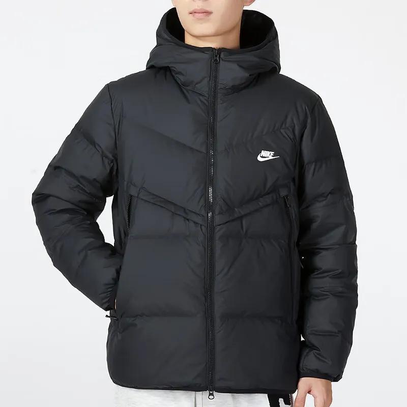 New Nike Down Jacket Unisex Warrior Black XY0411-003