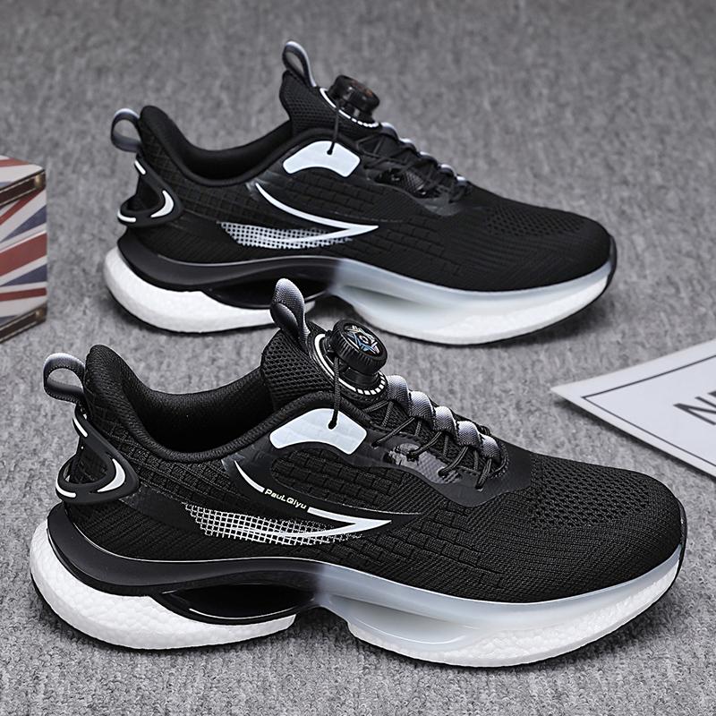 

2025 Мужская обувь Весна и осень Кроссовки Баскетбольная обувь Бег Пеший туризм Прогулки Удобная стильная легкая обувь Мужские кроссовки 44 чёрный