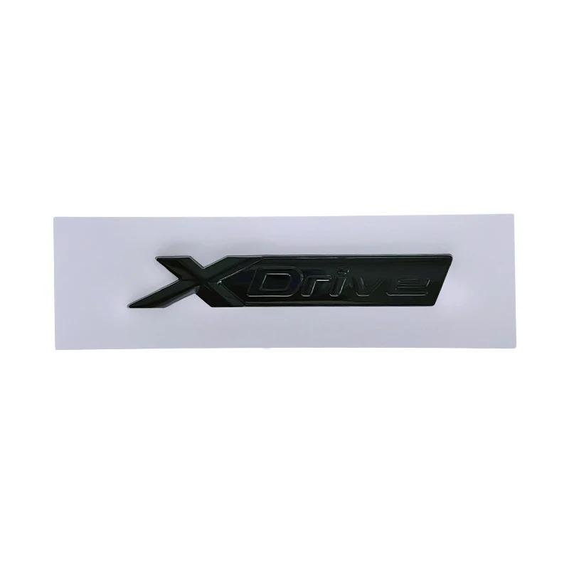 3D ABS Car Rear Trunk Emblem Badge Nameplate Xdrive Sticker For BMW Xdrive Logo 328i 320d 320i 530d 525d E60 F10 G20 Accessories Yk2