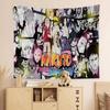Japanese NNaruto Hanging Bohemian Tapestry Indian Buddha Wall Decoration Witchcraft Bohemian Hippie Cheap Hippie Wall Hanging