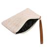 Fashion Ladies Weaving Bag Wristlet Clutch Women Daily Money Phone Clutch Solid Straw Woven Coin Purse Beach Wallet Card Leisure Travel