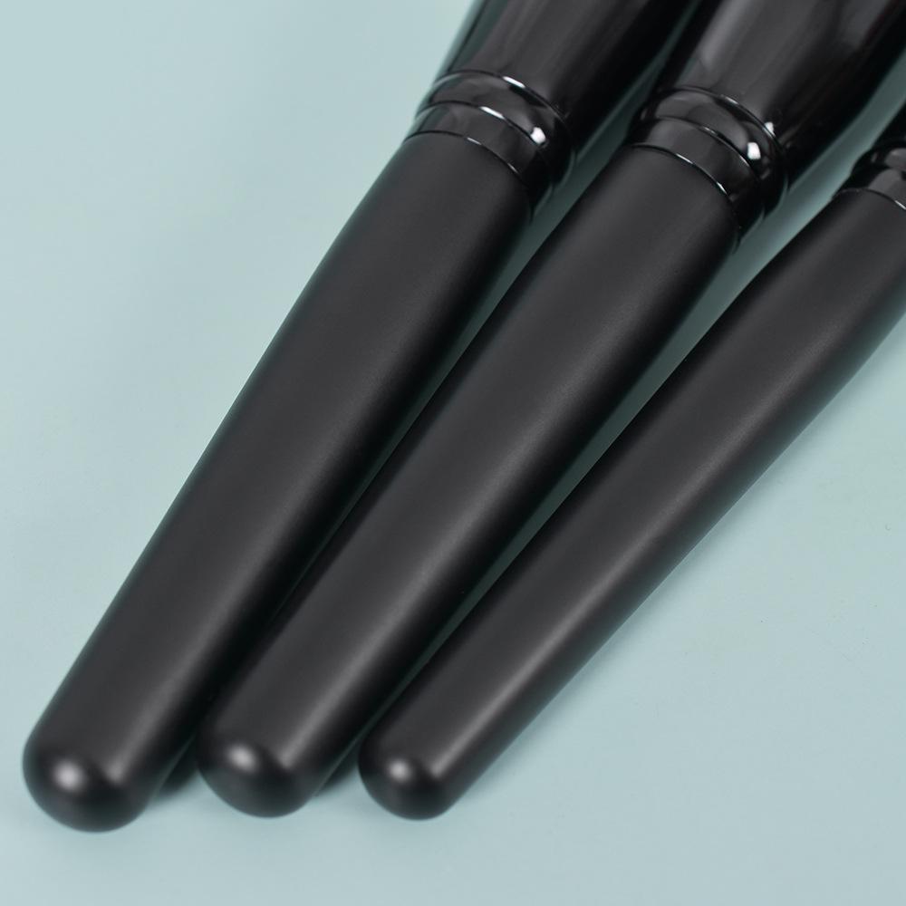 15-Piece High-End Makeup Brush Set: Black Powder, Eyeshadow, Blush & Multifunctional Tools