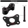 Aluminum Handle Bar Risers set Adjustable Height Anti Rust Handlebar Extension Lifting Quick Fixing for Motorcylce