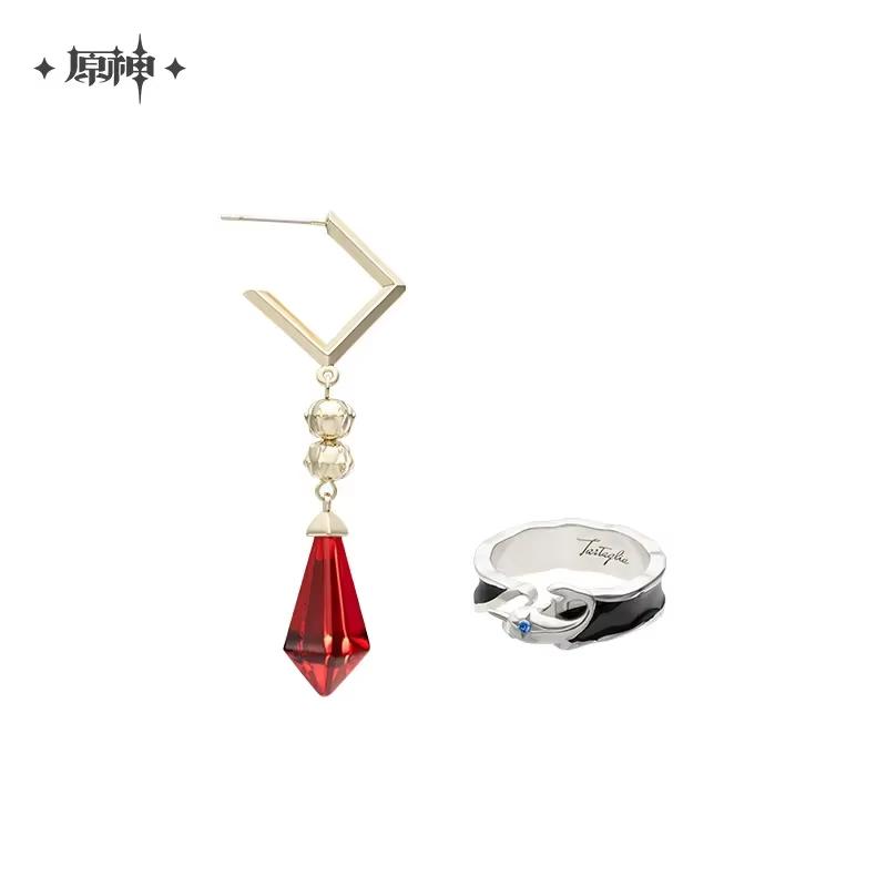 Sunsyea Genshin Impact Oficjalny Merch miHoYo Oryginalna Seria Tematyczna CYHY Odznaka Tartaglii Stojak Akrylowy