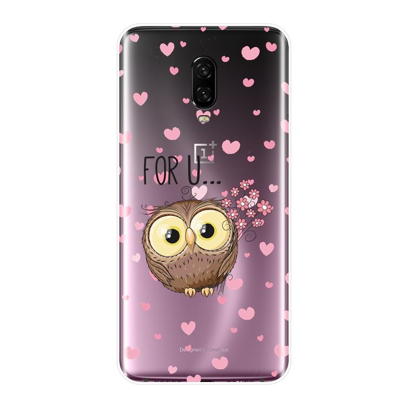 Чехол для OnePlus 6 6T 5 5T 3 3T Милая сова Рождество Сердце Любовь Мягкая силиконовая задняя крышка для One Plus 3 3T 5 5T 6 6T Чехол для телефона OnePlus 3