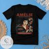 Amelie French Movie Tee, Audrey Tautou Graphic T Shirt, Paris Cinema Lover Gift