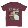Casual Jonathan Bailey Actor TShirts for Unisex Crew Neck Pure Cotton T Shirt Short Sleeve Tees Summer Clothing