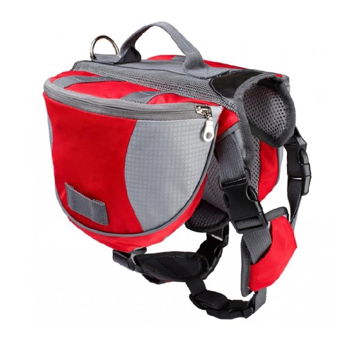 Dog Pack Backpack with Handle Large Self-Carrier Adjustable BackPack Saddle Bag