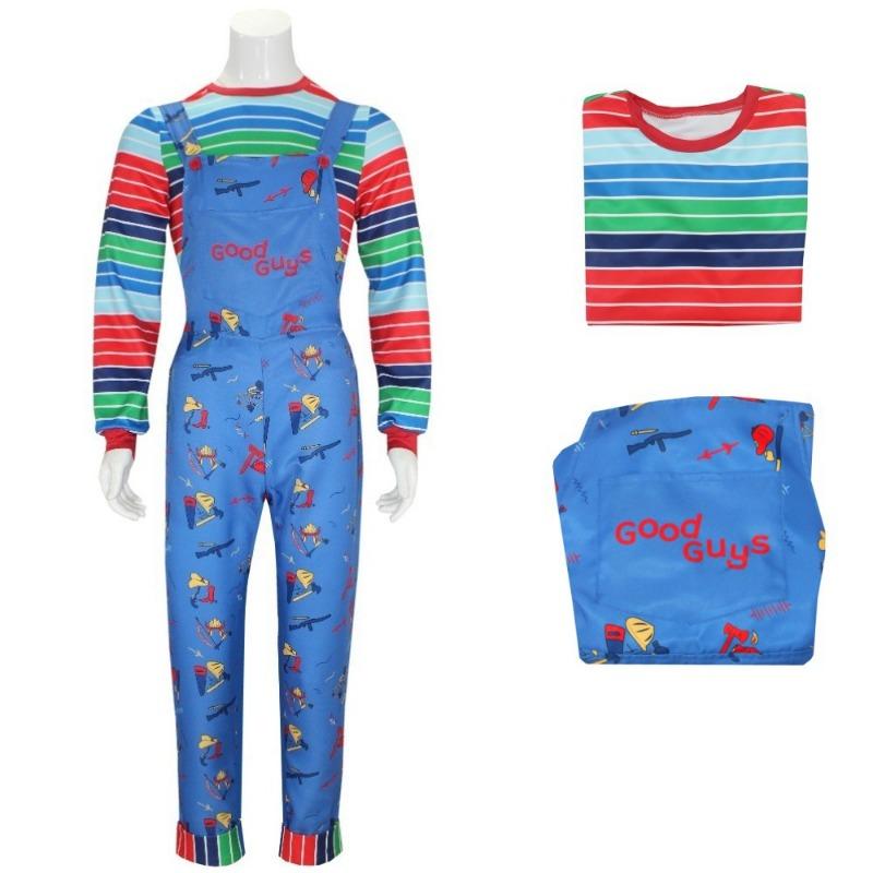 Ghost Chucky Season 2 Clothes Ghost Baby Return Chuky Overalls Performance