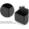 Yosoo Car Auto Seat Back Interior Air Vent Cell Phone Holder Pouch Bag Box Tidy Storage Bag Case Organizer with Hook (Black)