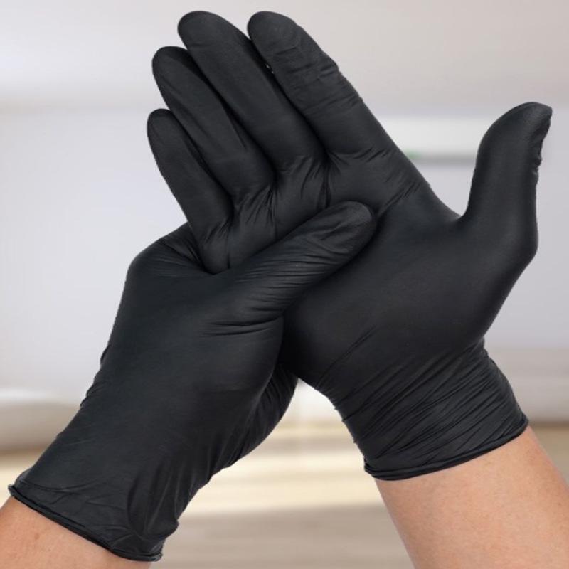 PVC Composite Nitrile Gloves: Waterproof, Disposable, Protective for Cleaning, Catering, Baking