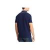Polo Ralph Lauren SS24 Buchstabenlogo-Muster Slim Fit Kurzarm-Poloshirt Herren Tops Blau 710746108-001