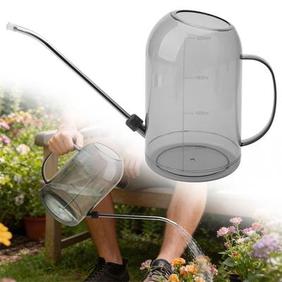Long Spout Watering Can 2L Plant Watering Can For Precision Pouring Potted Plants Houseplants Garden Patio Balcony Gardening