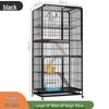 Luxury Three-Story Cat Villa with Spacious Climbing Frame and Bed