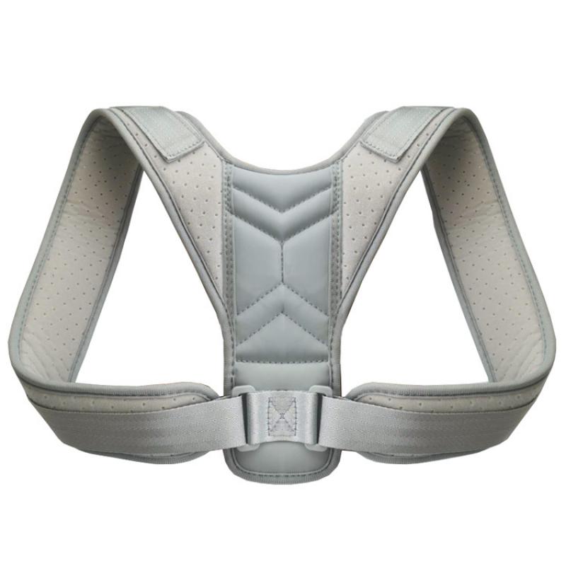 

Пояс для коррекции осанки спины, корректор горбатости для взрослых мужчин и женщин, пояс для коррекции осанки сидя, плечо, прямая спина L серый