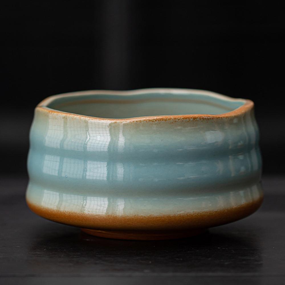 Smooth Tea Brush Stand Ceramic Tea Ceremony Tool Green Tea Maker Cup for Tea Set Accessories