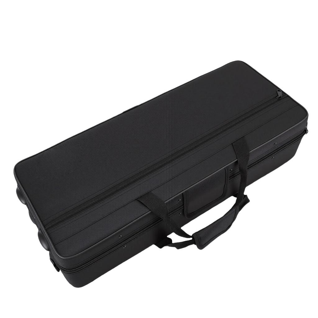 Altsaxophon Koffer Hartschale Saxophon Tragetasche Oxford-Stoff Tragbar Wasserdicht mit Verstellbarem Schultergurt