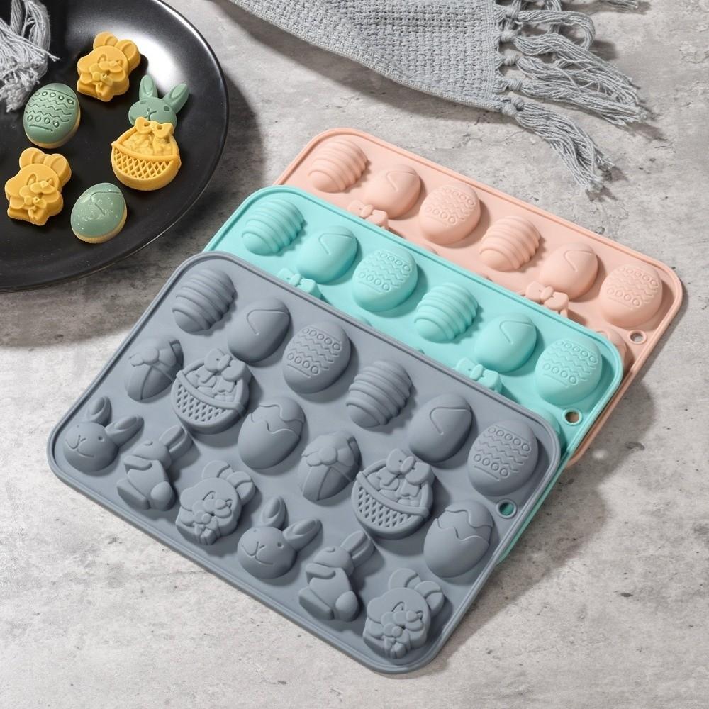 Multifunctional Easter Silicone Mold Non-stick Baking Mould Chocolate Cookie Mold  Kitchen