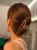 Minimalist Style Geometric Metal Catch Clip Ponytail Clip Women Bath Hair Clips Hair Accessories