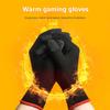 1/2 Pairs Anti Slip Touch Screen Gloves Men Women Breathable Sweat Proof Knit Thermal Gloves for Gaming Biking Cycling